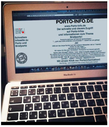 SCHLUESSELPOSITION IM INTERNET MIT PORTOINFORMATIONEN